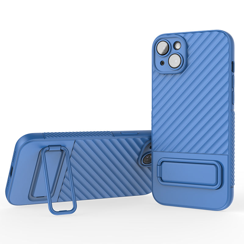 For iPhone 14 Plus Anti-drop Phone Case Kickstand Rugged TPU Cover with Camera Lens Protector For iPhone 14 Plus Anti-drop Phone Case Kickstand Rugged TPU Cover with Camera Lens Protector